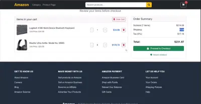 متجر إلكتروني متكامل (Amazon Clone) – باستخدام Angular + Laravel