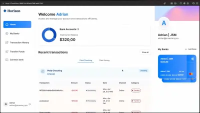 Online banking app