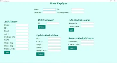 مشروع جامعة باستخدام JavaFX – تطبيق سطح مكتب تفاعلي