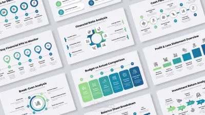 لوحة متابعة مالية في Excel