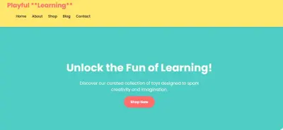 Kids’ Toys E-Commerce Site