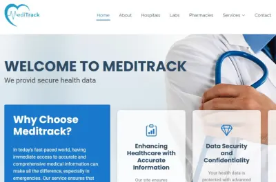 مشاريع web site