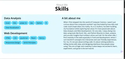 موقع بورتوفوليو احترافي مدمج به شات بوت يعمل بال AI