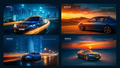 حملة إعلانية لبراند سيارات