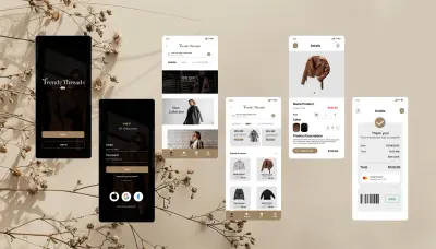 Trendy Threads – Fashion Shopping App UI/UX