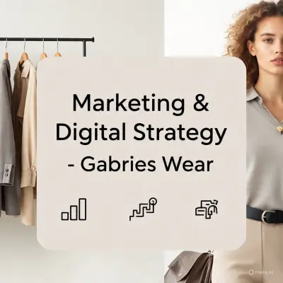 Complete Marketing & Digital Strategy with Creative Content for Gabries Wear