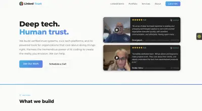 لينكد تراست - منصة آراء لامركزية