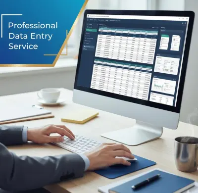 إدخال البيانات وتحويلها بصيغ Excel وWord وCSV بدقة وسرعه عالية