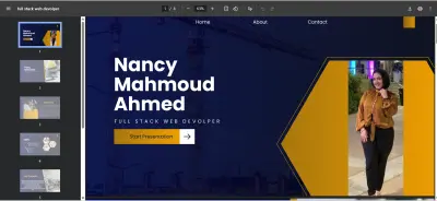 تصميم بروتفوليلو