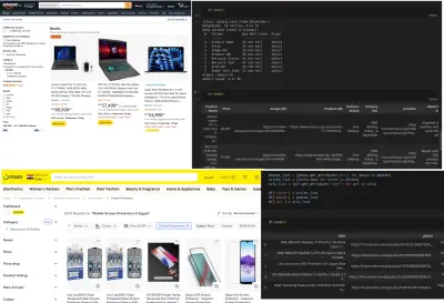 استخراج بيانات من المواقع  -web scraping