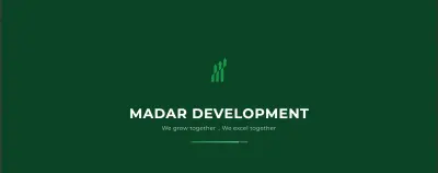 تطوير واجهة موقع Madar Development باستخدام React (بدعم لغتين)