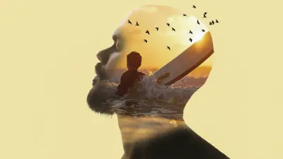 Double exposure الدمج المزدوج تفاصيل العمل