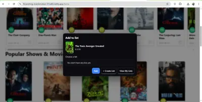 🎬 Movie App