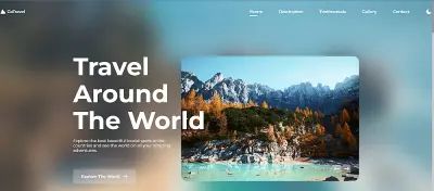 تصميم موقع سياحي كامل Responsive احترافي مع صفحات متعددة