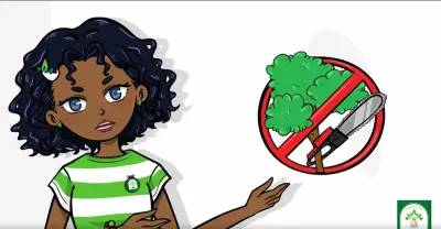 مشروع كرتوني – "الحلم الأخضر"