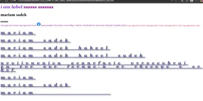 هنا استخدمت لغة HTML و كمان ال span, p, Image
