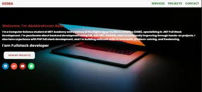 تصميم صفحة احترافية لعرض أعمالك /منتجاتك (portfolio/landing page)