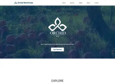 Orchid World Gate
