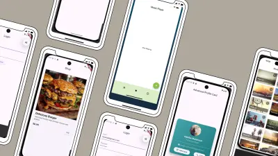 تصميمات flutter