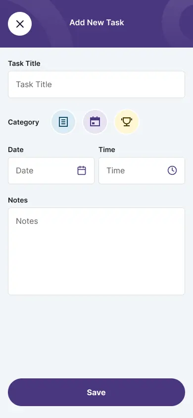 تطبيق To-Do List احترافي بتقنية Flutter مع Firebase - تنفيذ تصميم Figma