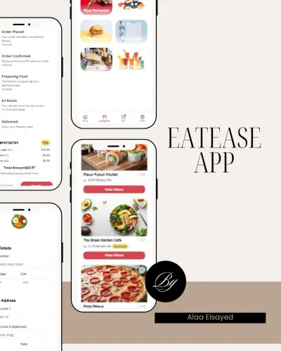 تطبيق EatEase app لكافة انواع الطعام