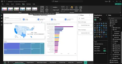 Ecommerce Analysis Power BI Dashboard
