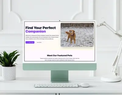 Pawsome Friends - مركز تبني الحيوانات الأليفة