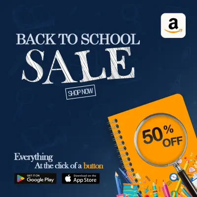 إعلان تخفيضات العودة إلى المدرسة – Back to School Sale