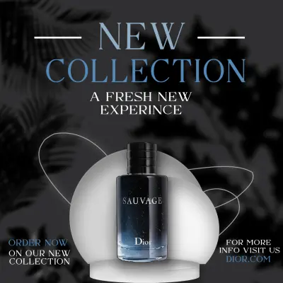 إعلان مجموعة عطور جديدة – Dior Sauvage