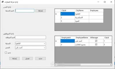 نظام إدارة العقارات باستخدام C# و Entity Framework Core