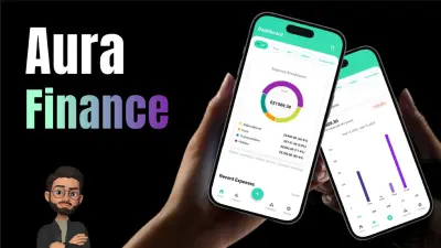 تطبيق تتبع النفقات الشخصية (Aura Finance)