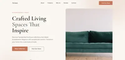 تصميم صفحة هبوط "landing page" احترافية لمتجرك التجاري