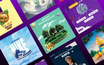 صورة العمل تصميمات سوشيال ميديا احترافيه