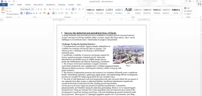 تنسيق وكتابة مستند احترافي باستخدام Microsoft Word