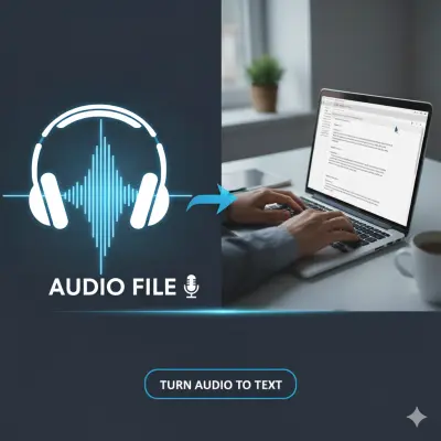 أقوم بتفريغ الملفات الصوتية إلى نصوص دقيقة بالعربية