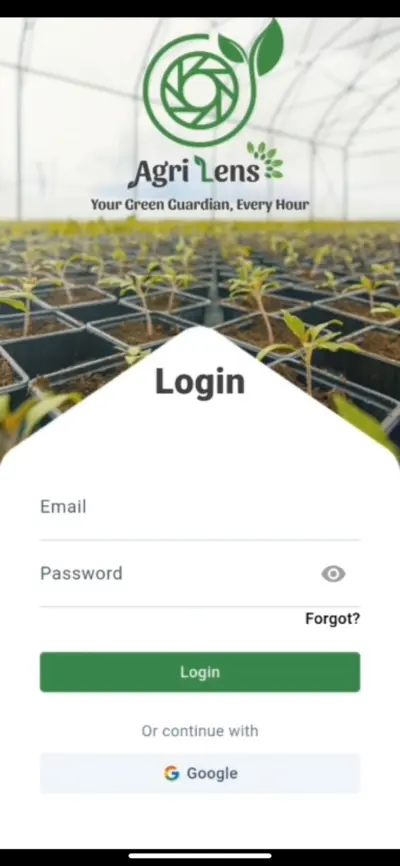 Agri Lens – Smart Agriculture App
