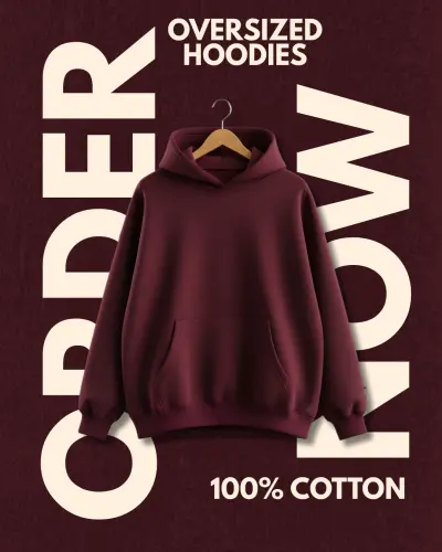 تصميم منشور لبراند ملابس