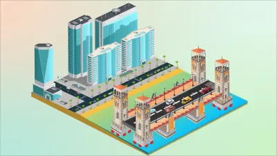 تصميم كوبري ستانلي Isometric design