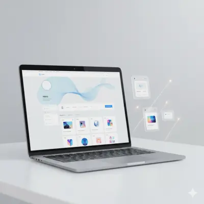صورة العمل تصميم وتطوير موقع بورتفوليو شخصي باستخدام React وTailwind CSS