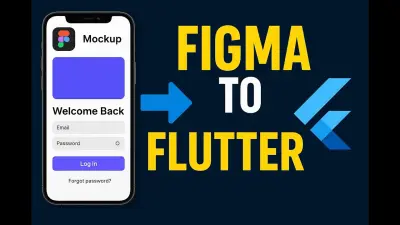 تحوبل تصميم figma الي تطبيق flutter