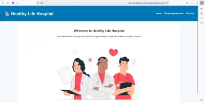 موقع مستشفى يساعد فى حجز موعد مناسب واختيار الطبيب والتاريخ والوقت المناسب.