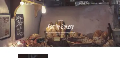 تطوير صفحة هبوط احترافية لمخبز - Bakery Landing Page متكاملة