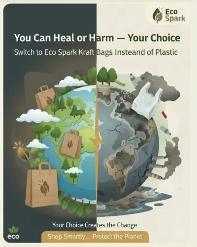 Eco Spark English Post Design