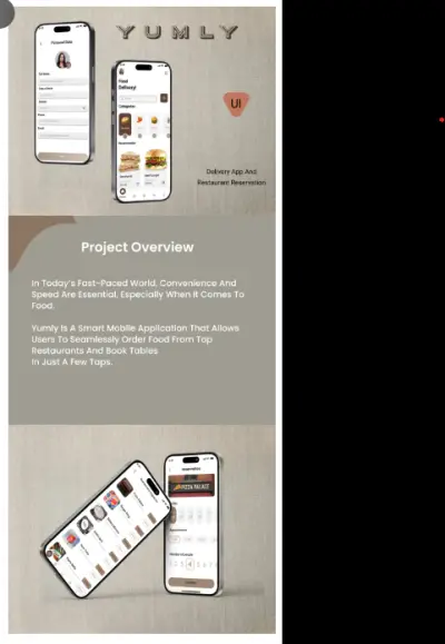 food delivery & restaurant reservation  Mobile app