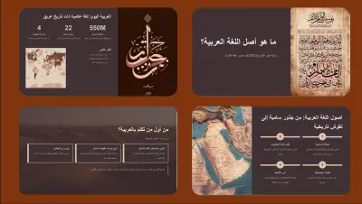 اللغة العربية: الجذور السامية والتاريخ العريق