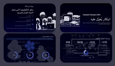 عرض HP: الابتكار من أجل مستقبل أفضل