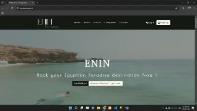 موقع حجز إلكتروني مدفوع