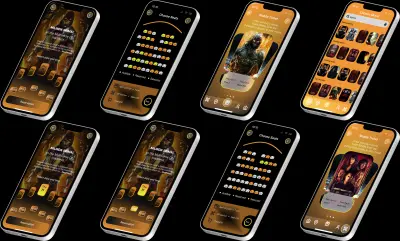 تطبيق حجز تذاكر السينما واجهة المستخدم( uiux design)