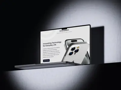 Innovatech – Tech Gadgets Landing Page