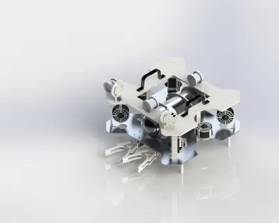 تصميم جسم ROV